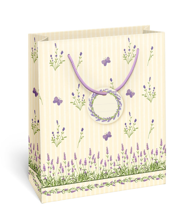 Dárková taška Medium (TM), 19 x 10.2 x 23 cm motiv Levandule 22608 TM.jpg