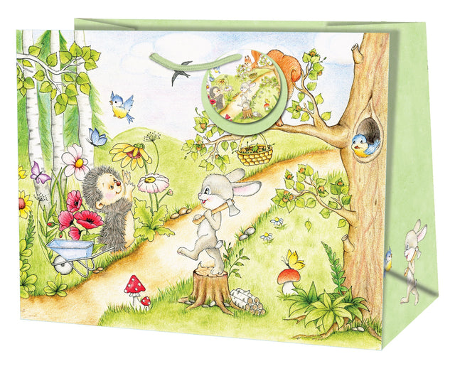 Dárková taška Medium (TM), 19 x 10.2 x 23 cm motiv Zvířata 22329 TM.jpg#14950#b32b85a3148f