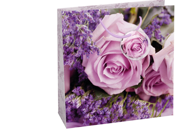 Dárková taška čtvercová-(TQ)  Quad mat  o rozměrech 15x6x14,5cm se vzorem růže 22510 TQ.jpg#15055#de98ce8040bb