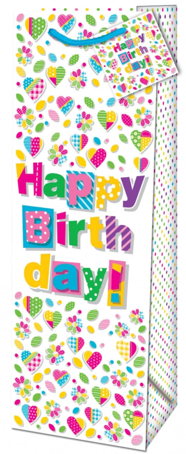 Dárková taška na láhev (TB)  č. 21812 TB Happy Birthday 21812 TB.jpg#15091#c72fee011316
