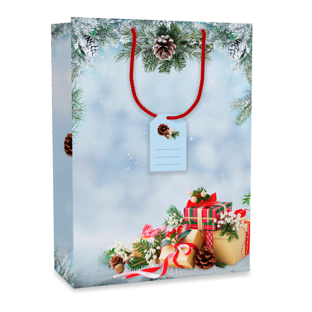 Dárková taška vánoční Jumbo (TJ)  - VÁNOČNÍ DÁRKY - 33x13,7x44,5 cm 225521 TJ.jpg