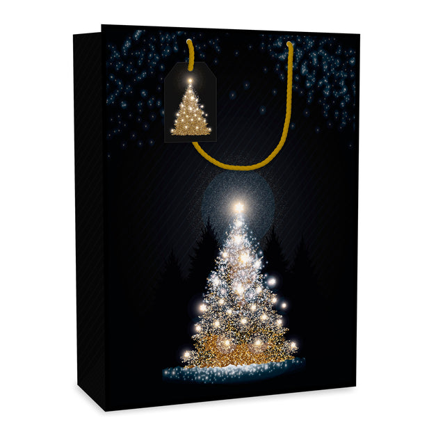 Dárková taška vánoční Jumbo (TJ)  - VÁNOČNÍ STROMEČEK - 33x13,7x44,5 cm 225511 TJ.jpg