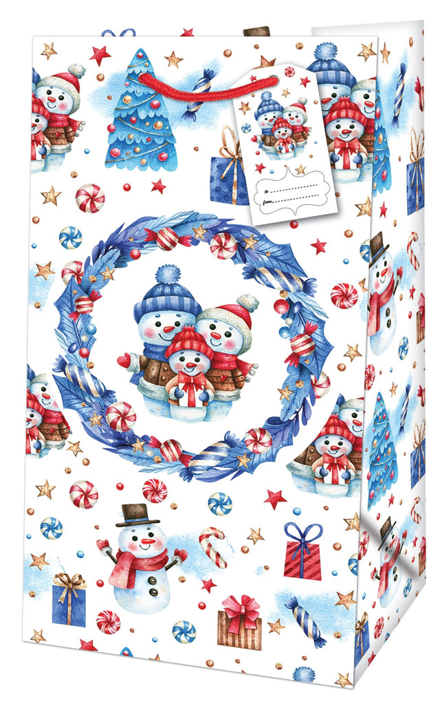 Dárková taška vánoční Picollo (TP) - VÁNOČNÍ MOTIV -11x6,5x21cm 222516 TP.jpg