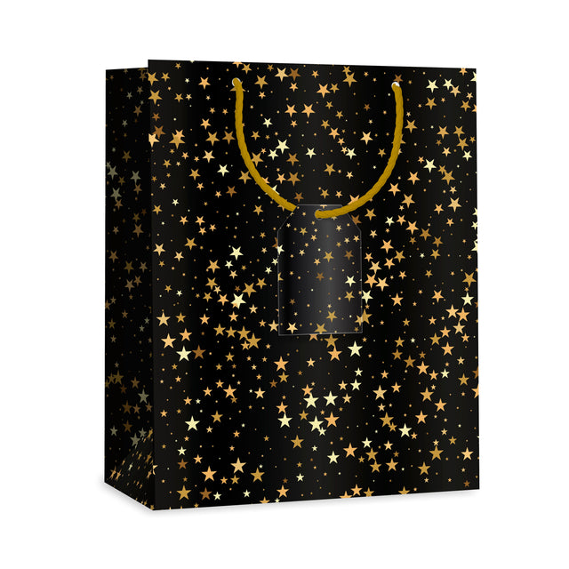 Dárková taška vánoční velká (TL) - HVĚZDIČKY - 33x26,7x13,7cm 225507 TL.jpg