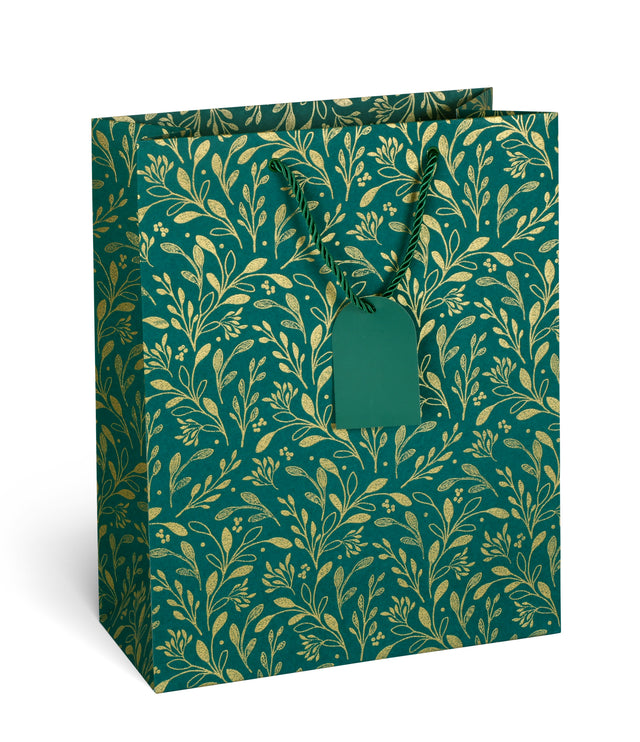 Dárková taška vánoční velká (TL) - VĚTVIČKY - 33x26,7x13,7cm 226507 TL.jpg