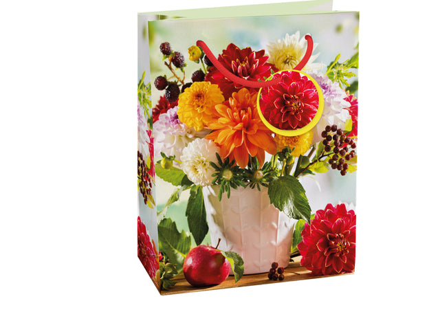 Dárková taška velká  (TL) o rozměrech 26,7x33x13,7 cm s motivem květin 22524 TL.jpg