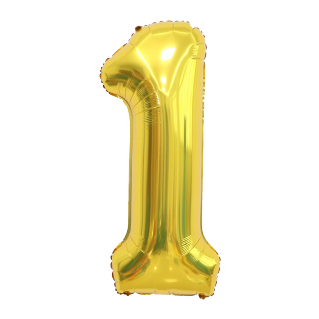 Fóliový balónek číslo 1 zlatá 70 cm 1ks_bal F-111_1.png#18618#9e1c81e67f11