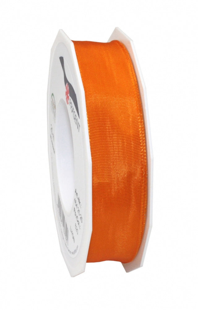 Hedvábná stuha s drátem - Oranžová - 25 mm x 3 m NAV-oranžová.jpg#17191#e1ce9a32ca22