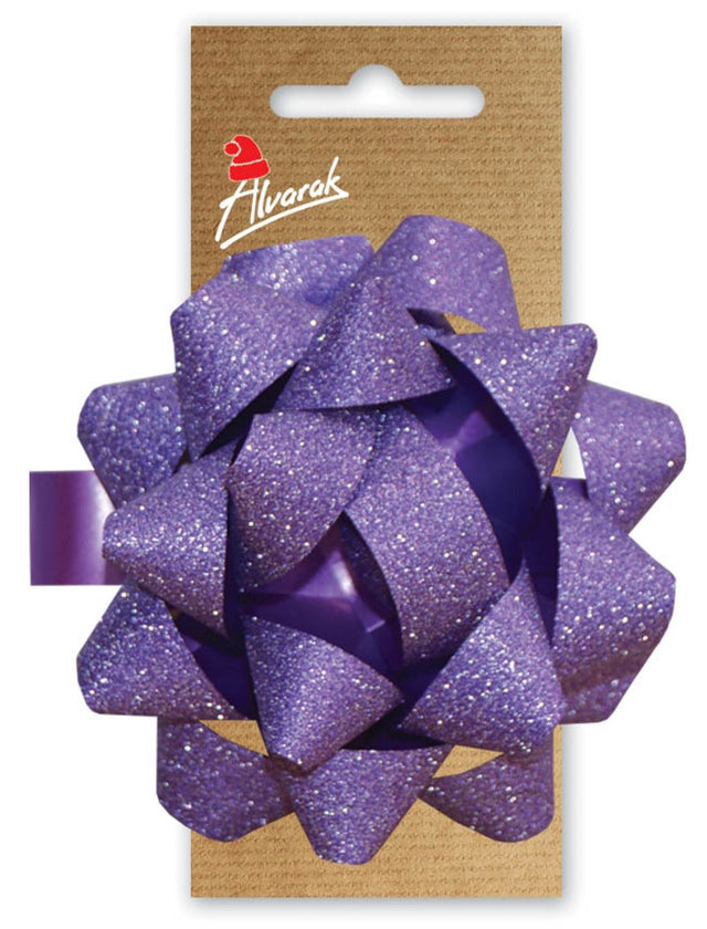 Hvězdice Giga Frosted - Fialová s třpytkami - 10 cm FR04.jpg#17244#51717a993c9b