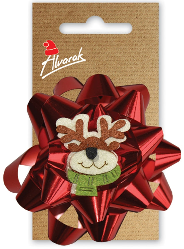 Hvězdice Rudolf s 3D aplikací - Červená - 10 cm RU-3.jpg#17281#f78ba527c07e