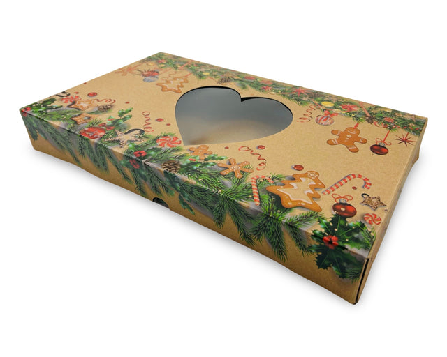 Krásná dárková krabice _ krabice na cukroví Jumbo 36 x 22 x 5 cm CBOX-150_1.JPG