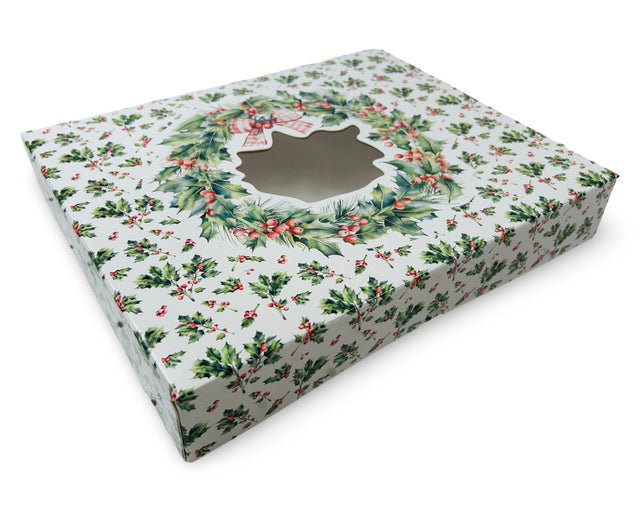 Krásná dárková krabice _ krabice na cukroví Magnus 30 x 25 x 5 cm CBOX-149_1.JPG
