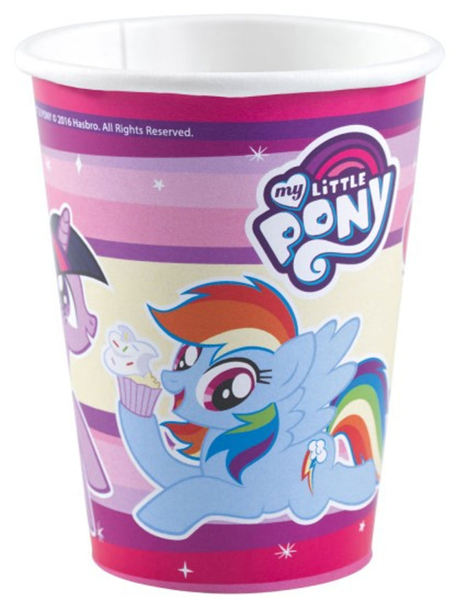 MY LITTLE PONY Papírové párty kelímky 8 ks 9902509-66.jpg