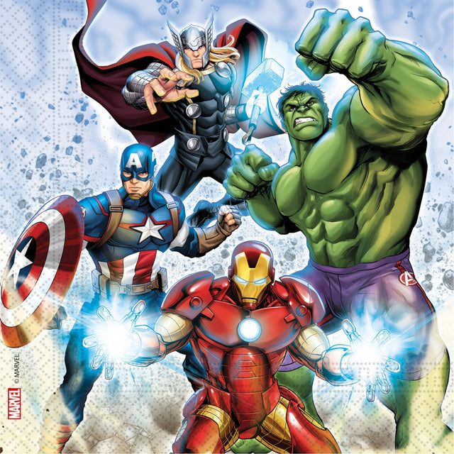 Papírové 2vrstvé ubrousky AVENGERS 93873.jpg