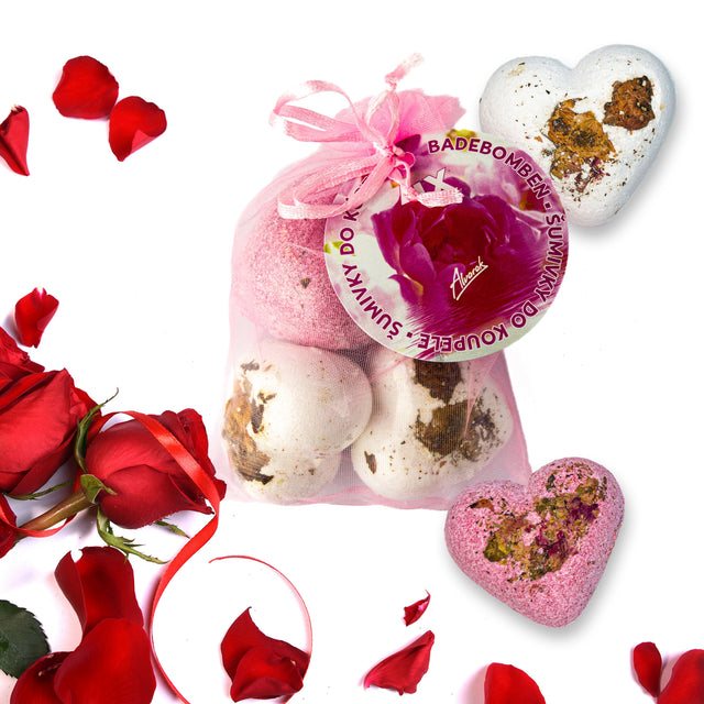 Šumivé bomby do koupele - Splish - Splash Little Hearts - růže Splish 103_1.jpg#17756#c7859d70a629