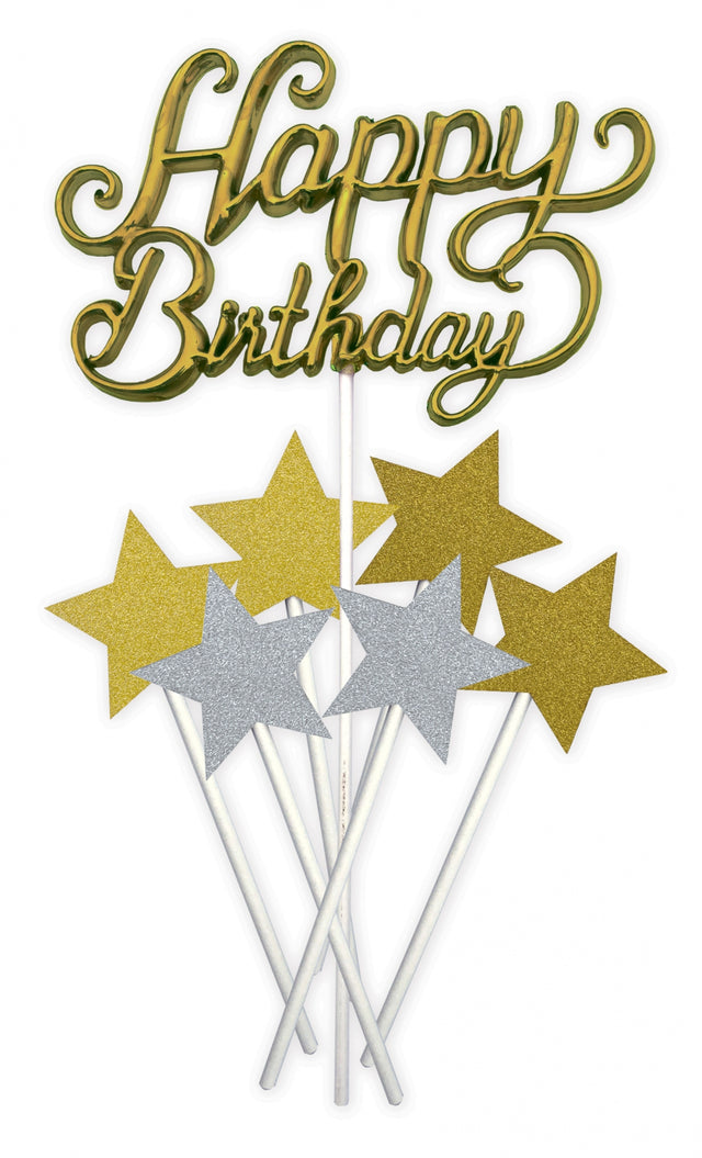 Trendy zápich na dort – Happy Birthday – 23 x 12 x 15 cm (7 ks) CTOP-03_1.jpg