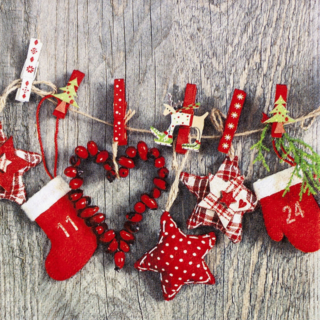 Vánoční papírové ubrousky 33x33 cm (20ks) 612004_1.jpg